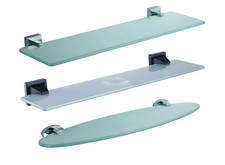 Wandregal Glasablage Badablage