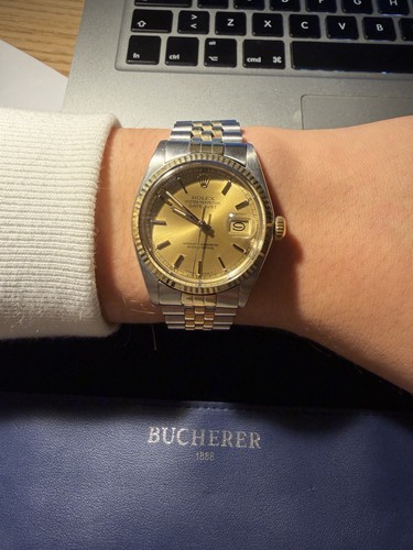 Rolex datejust stahl gold - datejust, 36