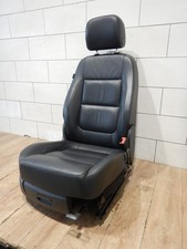Sitz VW Sharan 7N vorne rechts schwarz Leder Sitzheizung Original