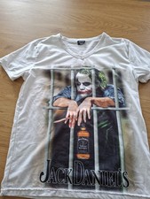 Jack Daniels HERREN T-Shirt, weiß mit Motivdruck, Gr. M Ansehen 