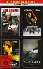 van Damme - 4 Filme - 1 DVD (Leon - Black Eagle - The Que... | DVD | Zustand gut