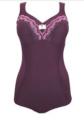 SWEGMARK 37290 Gr.80-110 B-E Damen Korselett Body Einteiler BH ohne Bügel 36-48