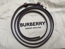 Burberry Gürtel Schultergurt Leder Braun Dustbag