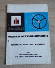 IHC Schlepper 433 533 633 554 644 744.. Werkstatthandbuch hydrostatische Lenkung