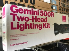 Bowens Gemini 500R - Fotostudio - Zubehör - Blitzanlage - Reflektor - Schirme 