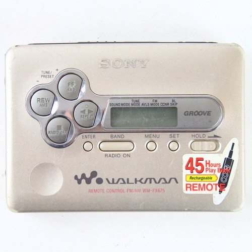 Tragbarer cassette player - cassette,