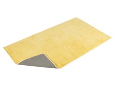 LIVARNO home XL-Badteppich, 70 x 120 cm / Ø 90 cm, gelb eckig - B-Ware neuwertig