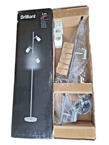 Brilliant stehlampe lea chrome - brilliant,