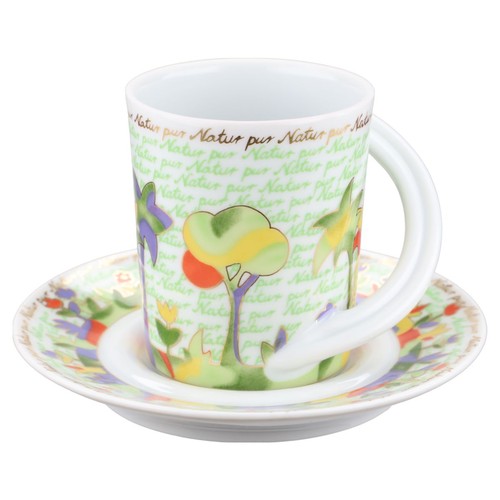 Espressotasse mit untere nr - mit,