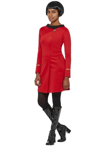 Star trek tos uniformkleid rot - trek,