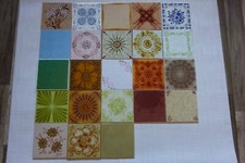 Retro Fliesen 15 x 15 cm 70er