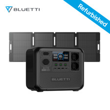 BLUETTI AC70 768Wh Solargenerator 1000W mit 200W PV200 Solarpanel für Camping