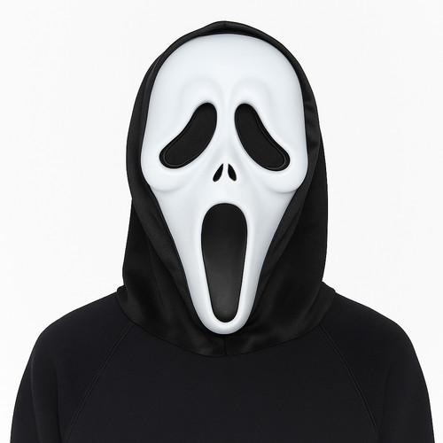 Gruselige horror maske mit - gruselige,