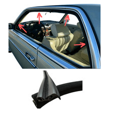 W123 Coupé Rahmenabdichtung