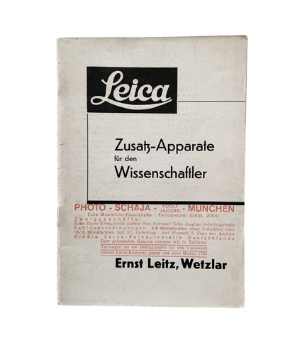 Vintage leica leitz prospekt - leitz,