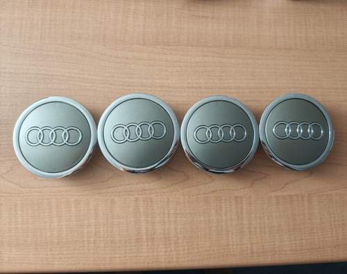 Audi nabendeckel 69mm - 69mm, silber