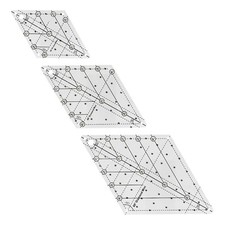 60-Grad-Diamant-Quiltschablone
