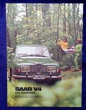 Saab originale werbung - 96,