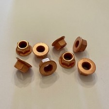8 Stück Kupfermutter M8 SW12