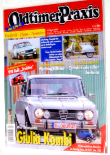 Oldtimer praxis alfa - oldtimer, 4-07+alfa