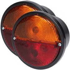 Heckleuchte 132mm Ø Rund