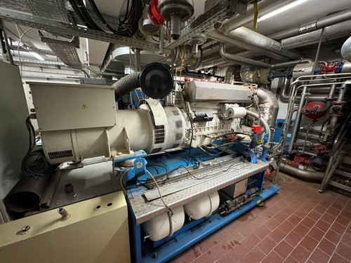 Mde klärgas generator - klärgas-generator, (bhkw)