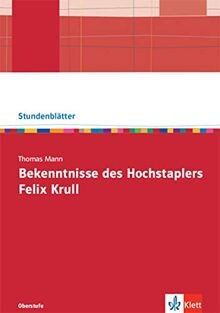 Thomas mann bekenntnisse des - mann:,