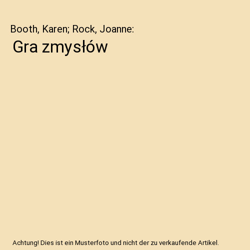 Gra zmysłów booth - gra, zmysłów,