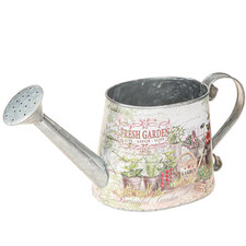 Vintage Deko Gießkanne Metall