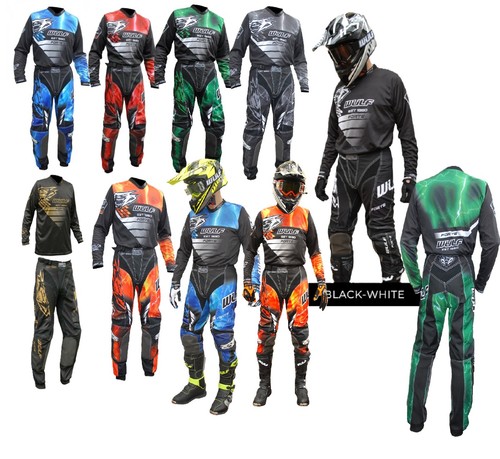 Erwachsene motocross kit set - motocross,