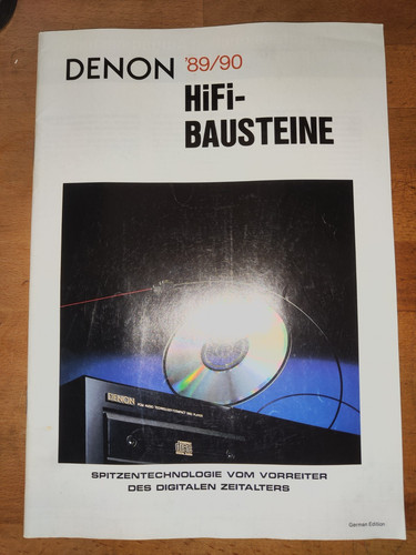 Denon 1989 produkt katalog - 1989/90,