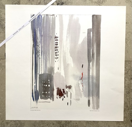 Oskar koller kunstdruck - ,