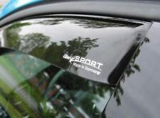 ClimAir WINDABWEISER Regenabweiser schwarz VORNE für VW Golf 5 V 5-Türer SET