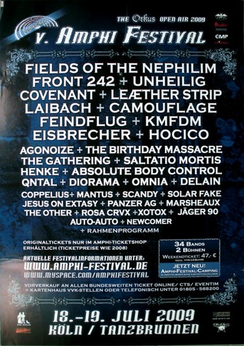 Amphi festival 2009 front - 2009,