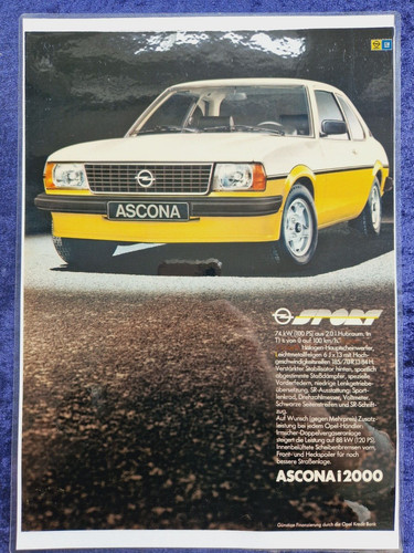 Opel ascona i 2000 - i,
