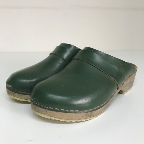 Vintage toffeln swedish green - vintage,