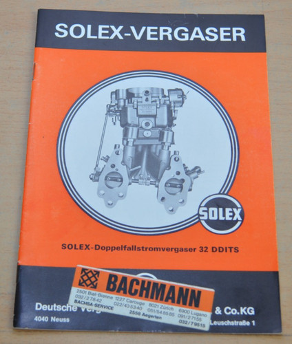 Solex doppel fallstrom - solex,