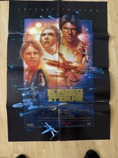 Krieg der Sterne Star Wars A1 Kinoplakat Poster WA Harrison Ford Filmposter 1997