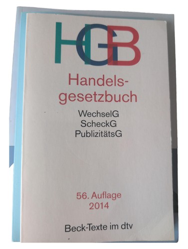 Handelsgesetzbuch hgb dtv - handelsgesetzbuch,
