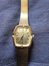 Citizen Damen Quarz Armbanduhr Frauen Uhr Stahl Gold Vintage