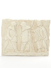 Wand-Relief Gladiatorenkampf