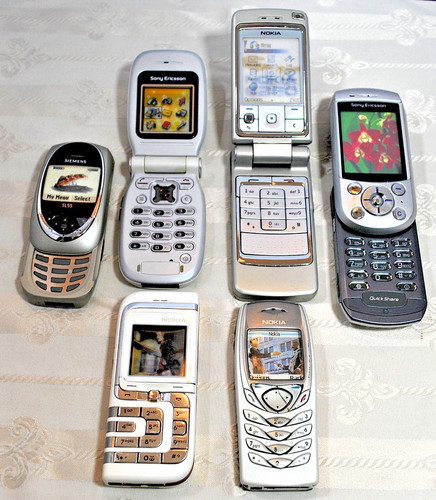 ältere handy dummys - ältere, (