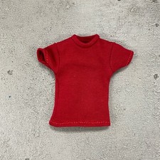 1/12 Scale Dark Red T-Shirt