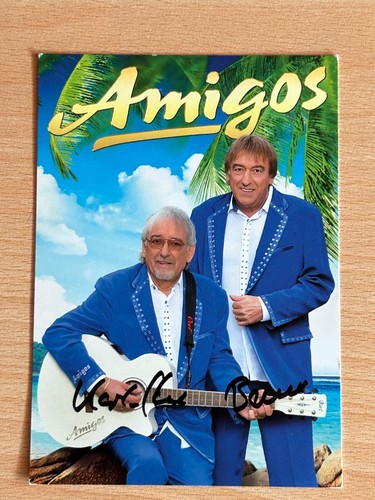 Amigos autogrammkarte original - amigos,