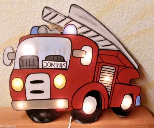 Schlummerlicht feuerwehrauto - schlummerlicht,
