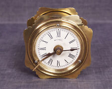 antiker Eisenbahn Wecker Kurzpendel um 1900 Bernhold & Scheurlen Stuttgart