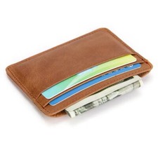 LEDER KREDITKARTEN HOLDER