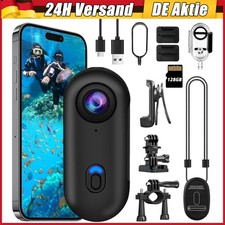 Action Cam 4K 30M Wasserdicht Action Sport Kamera WiFi EIS 128GB Micro Sd Karte