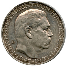 DEUTSCHLAND WEIMAR 1927