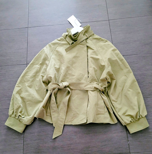Zara trenchcoat jacke mit - trenchcoat, xs